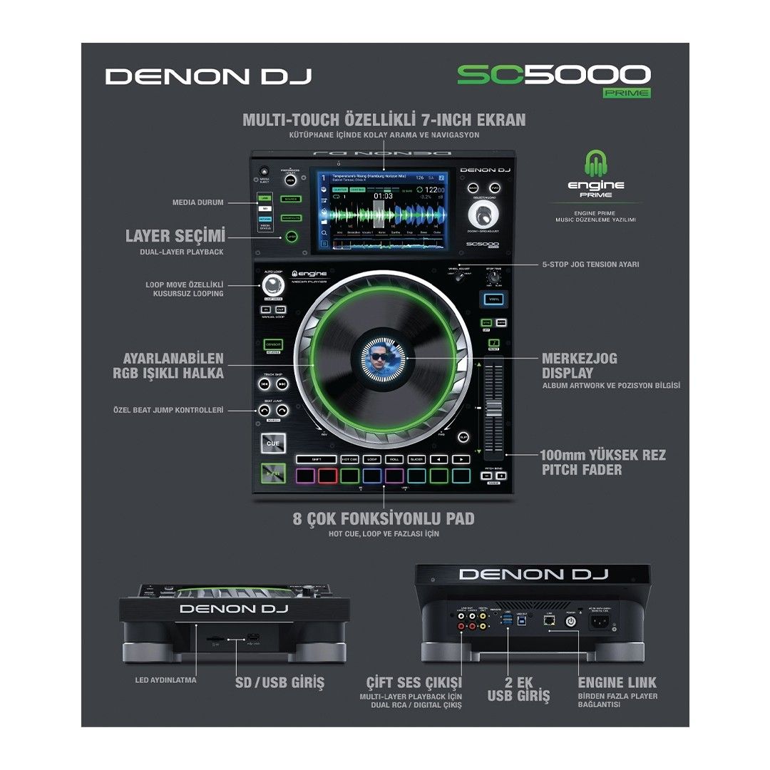 DN-SC5000M Prime Media Player