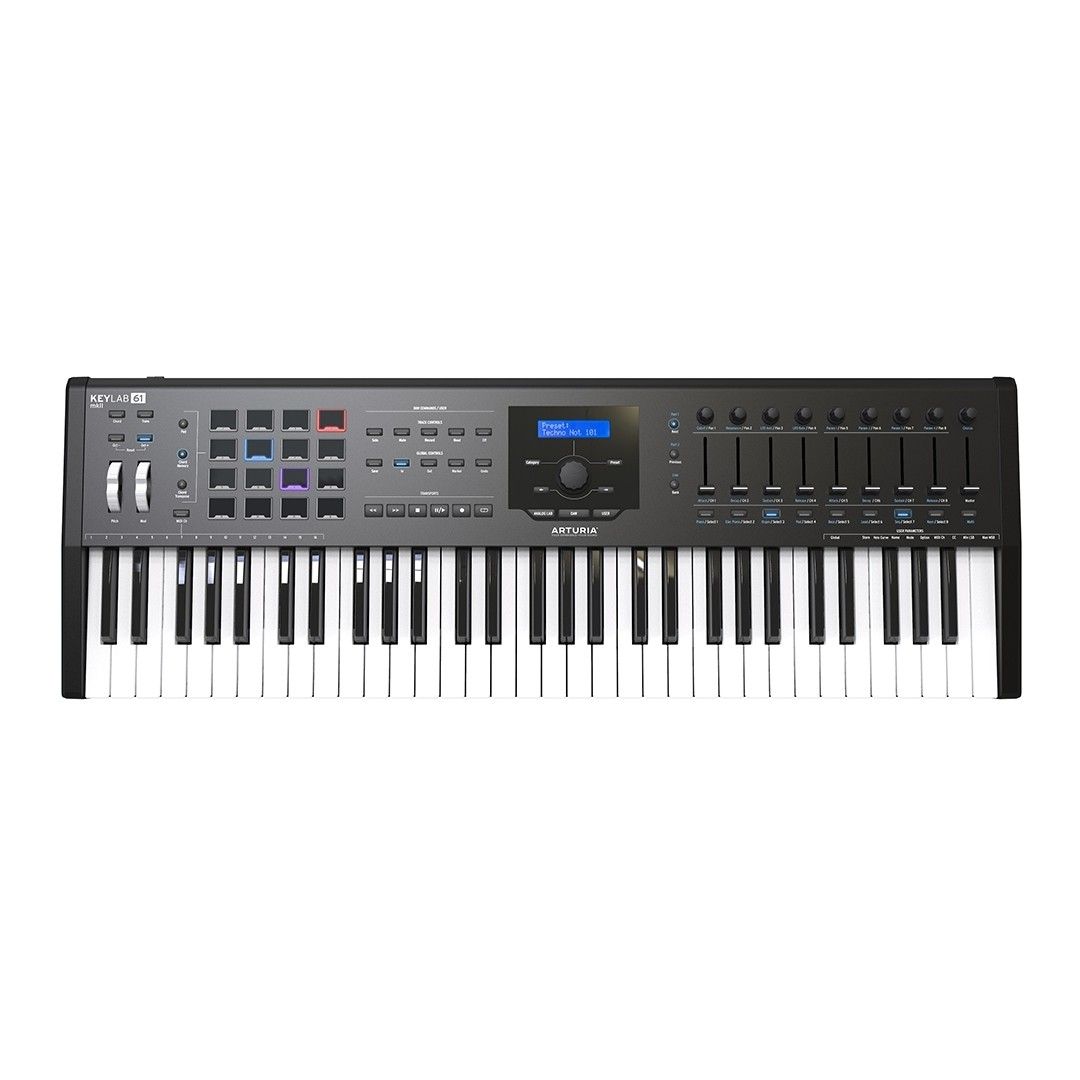 Arturia keylab essential 61 shop aftertouch